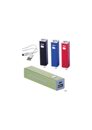 Artículos promocionales de tecnología batería portátil modelo FLEX A2143 personalizable con logo y marca